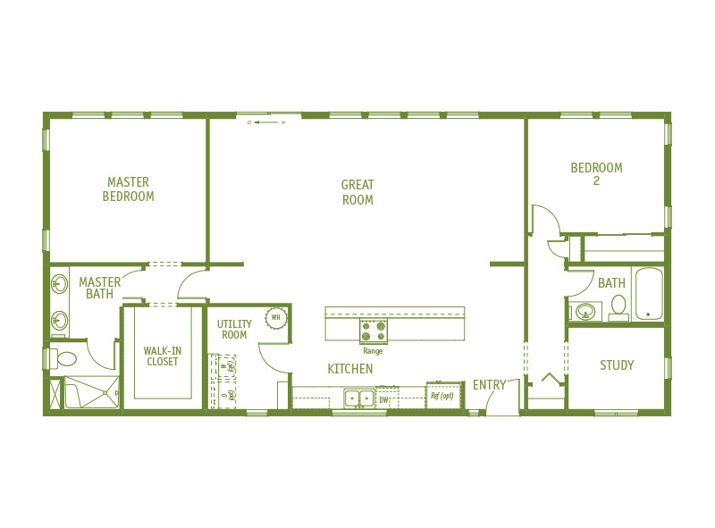 Timberland Homes Vashon Floorplan