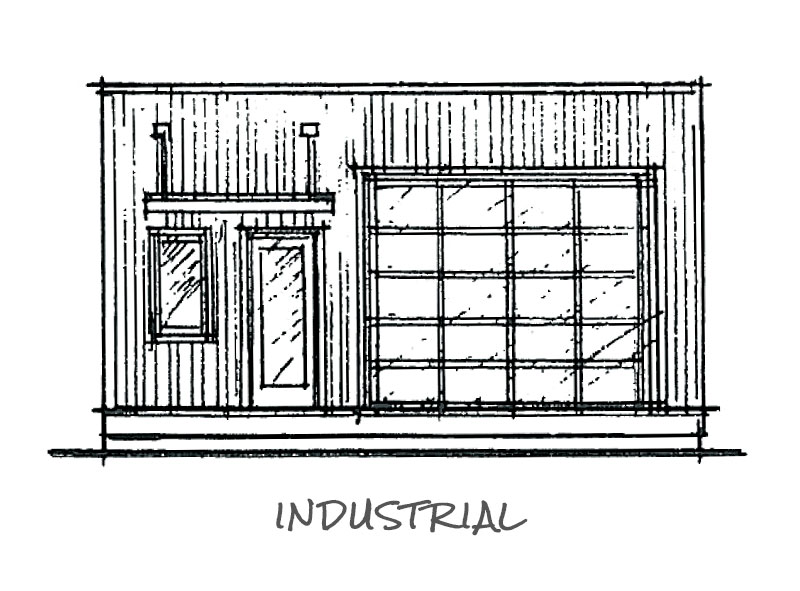 Timberland Homes Industrial Elevation