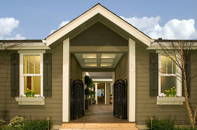 Timberland Home Madison Park Model Home for Sale. See the Madison Park at our Model Home Center. The Madison Park is made for entertaining. The enclosed courtyard and attractive “Casita” is sure to impress your guests. The entry is wide and inviting and the master suite includes a spacious master bath and closet. It has 2 bedrooms with ensuite baths with the casita and is 2615 sq. ft. The Madison Park was displayed at the Seattle Home Show and received a tremendous response, it is currently on display at our Model Home Center. Timberland Home Madison Park Model Home for Sale. See the Madison Park at our Model Home Center. The Madison Park is made for entertaining. The enclosed courtyard and attractive “Casita” is sure to impress your guests. The entry is wide and inviting and the master suite includes a spacious master bath and closet. It has 2 bedrooms with ensuite baths with the casita and is 2615 sq. ft. The Madison Park was displayed at the Seattle Home Show and received a tremendous response, it is currently on display at our Model Home Center.