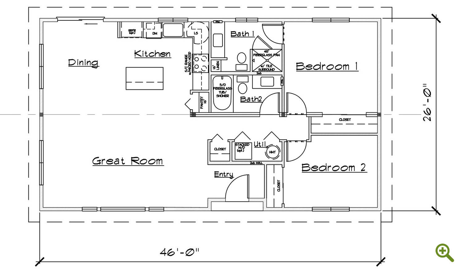 The Beach Cove Floorplan