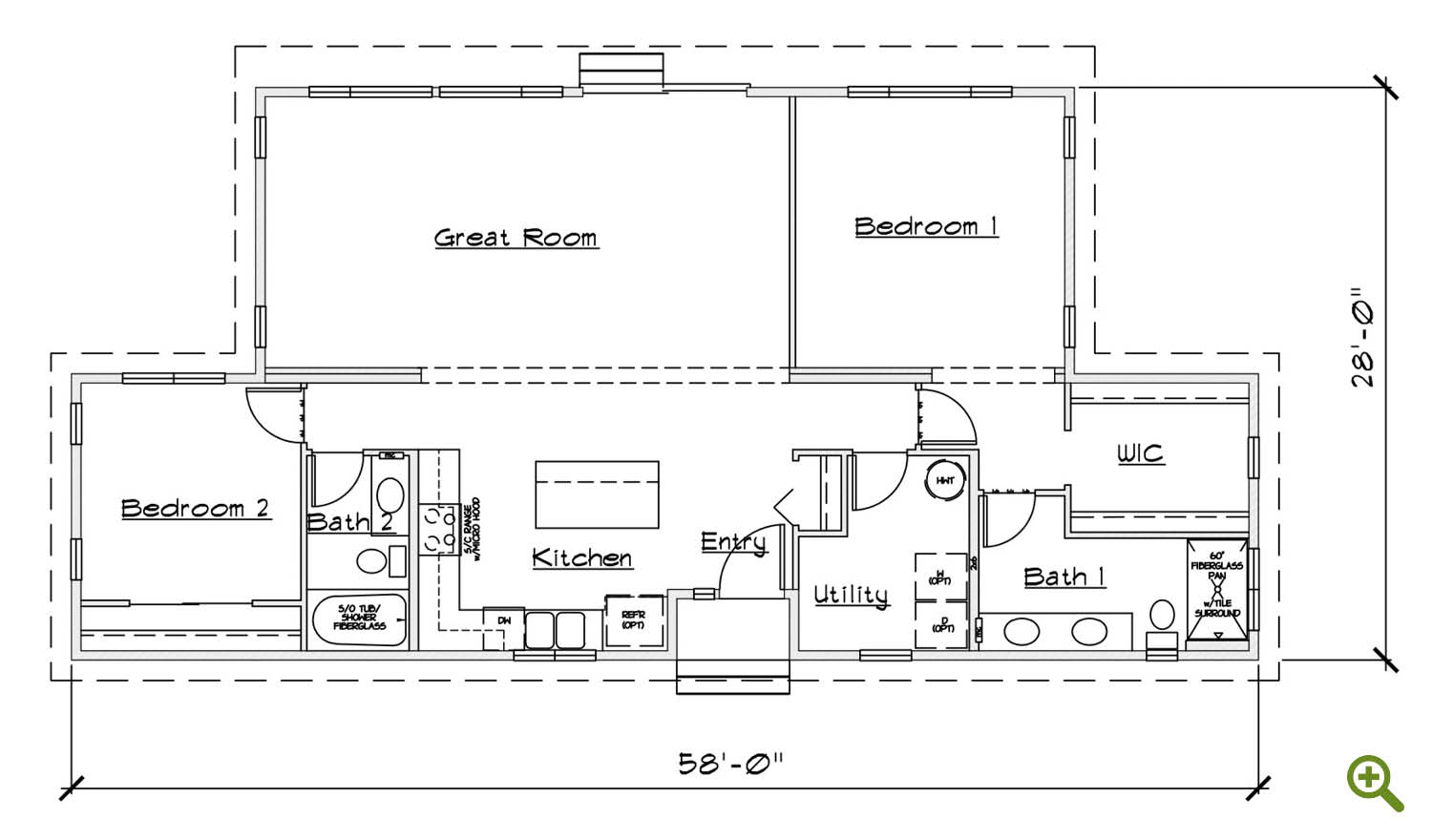 The Cliff House Floorplan