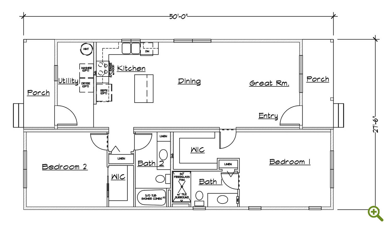 The Coastal Farmhouse Floorplan