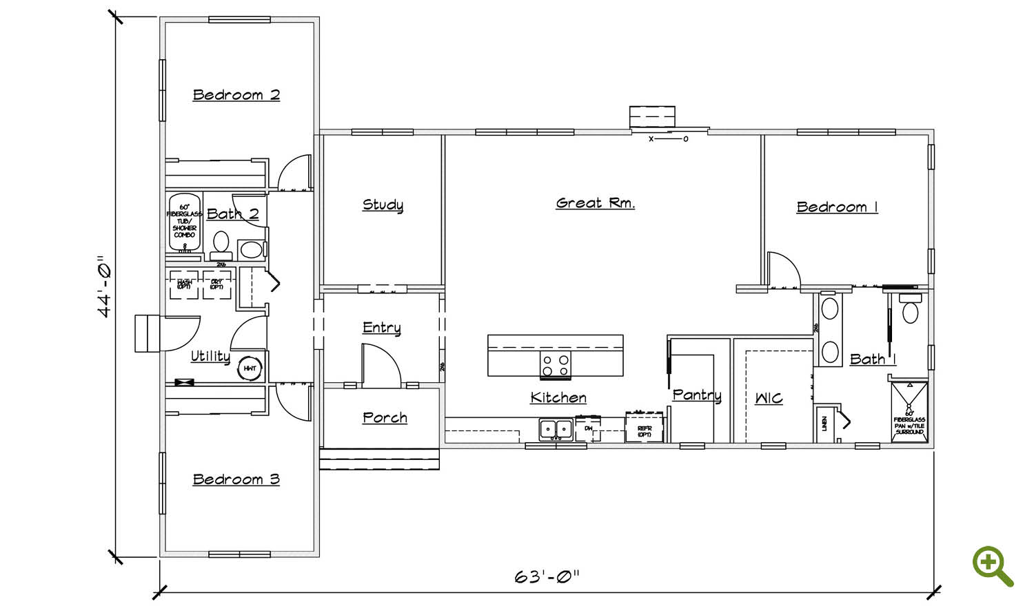 The Osprey III Floorplan