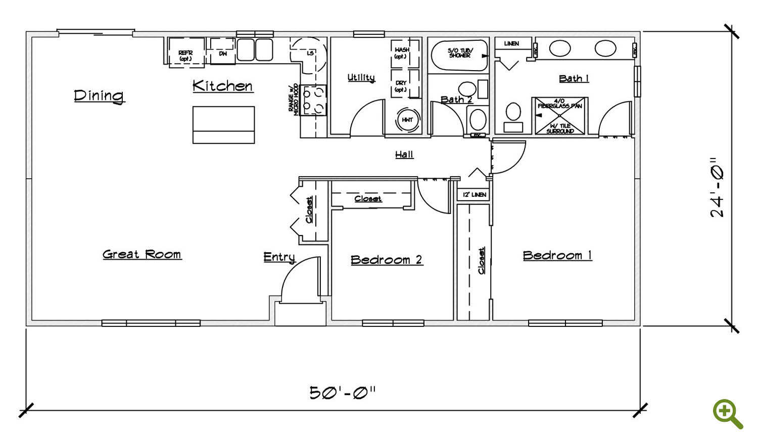 The Otter Bay Floorplan