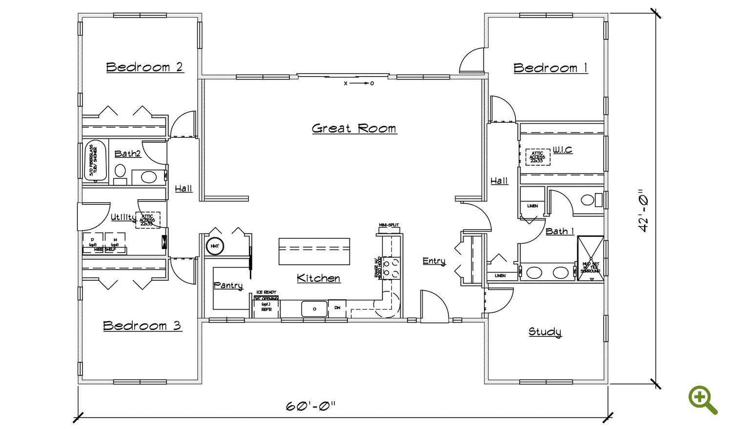 The Retreat Floorplan