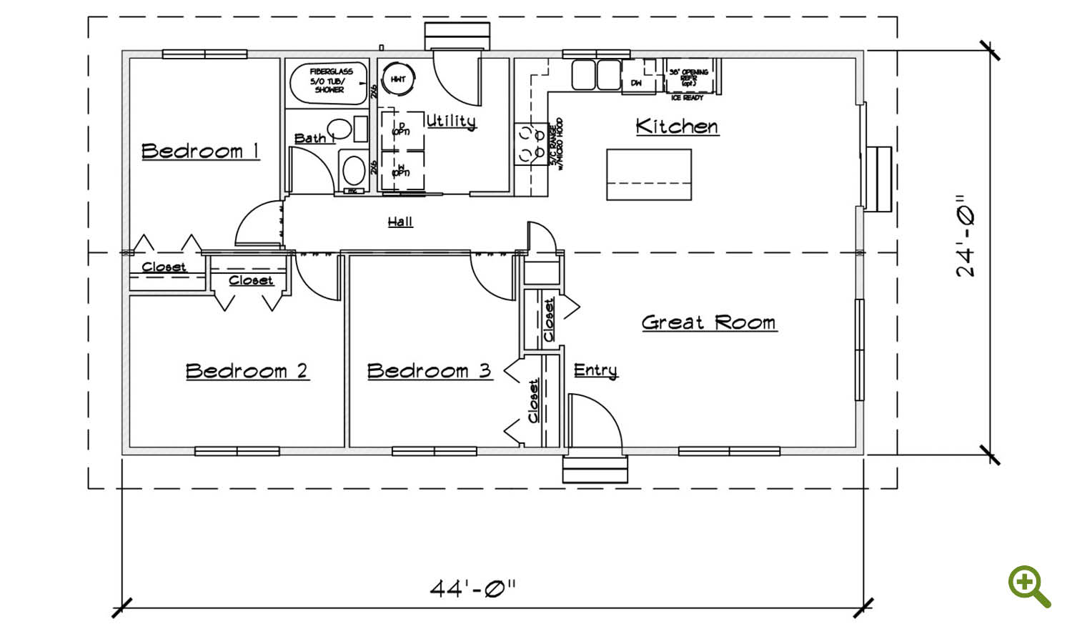 The Schooner Floorplan